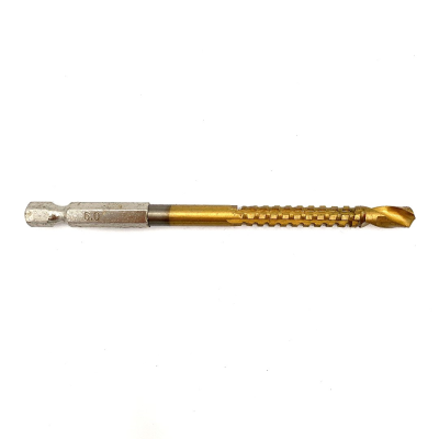 PTI HSS Tin-Coated Saw Drill 6mm with 1/4" Shank
