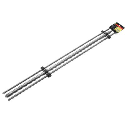 PTI 5pc 450mm Long SDS Drill Set (10mm, 12mm, 16mm, 22mm, 25mm)