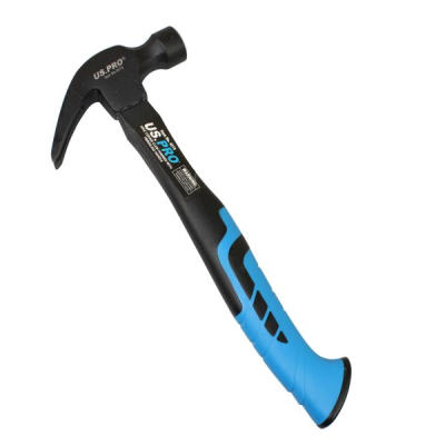 20oz Curved Claw Hammer With Fibreglass Handle
