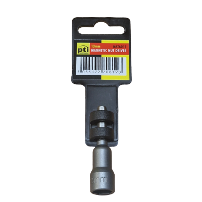 13mm X 65mm MAGNETIC NUT DRIVER WITH HANGING TAG In Packaging