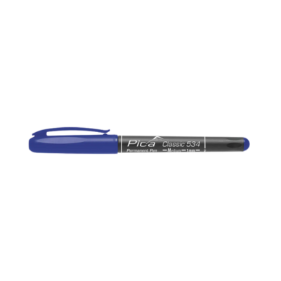 Pica Permanent-Pen 'M' Blue, round tip, 1,0mm