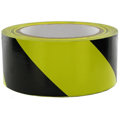 Tradesmans Heavy Duty 50mm x 33M Black & Yellow Hazard Tape