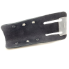 PTI Premium Black Leather Single Frog Pouch