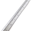 US Pro 12" Triangular Aluminium Scale Ruler