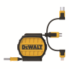 Dewalt 3-in-1 Retractable Cable
