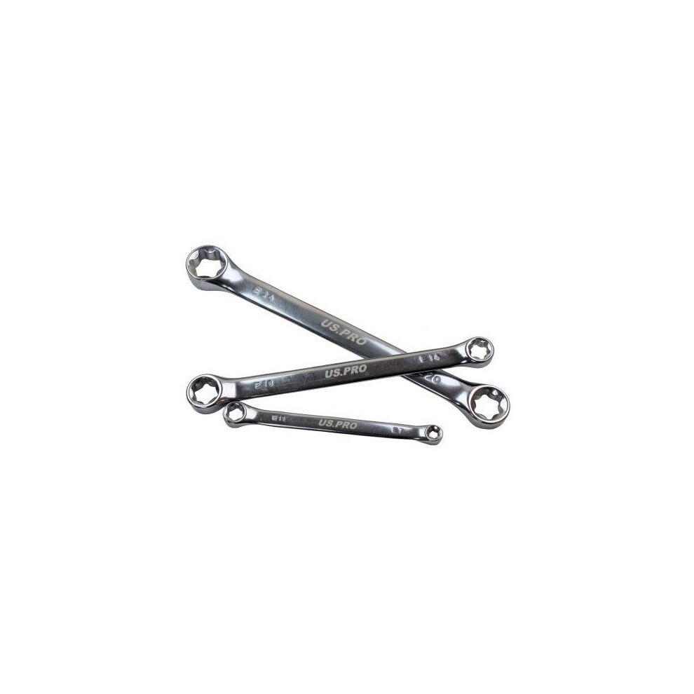 US Pro 6pc E-Torx Wrench Set