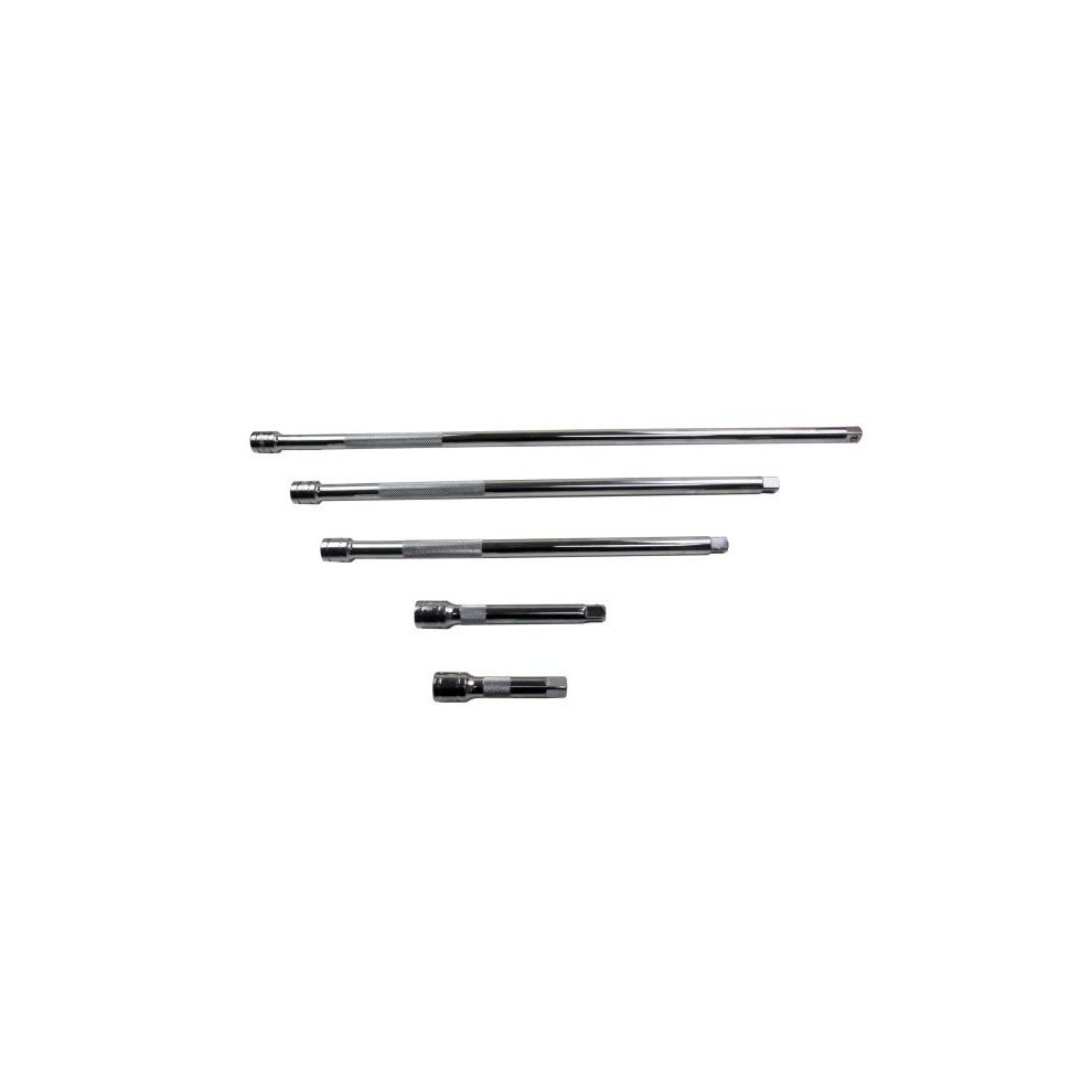 5PC 1/2" DR. EXTRA LONG EXTENSION BAR SET