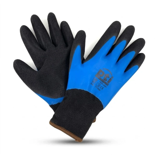 PTI Fully Coated Latex Thermal Gloves - Pack 12 (Water Damaged)