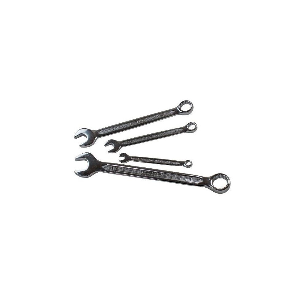 US Pro 15pc Metric Combination Spanner Set 6-22mm