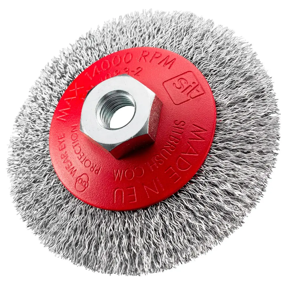 [PJW-0172] SIT Crimped Wire Bevel Brushes (90.00mm)