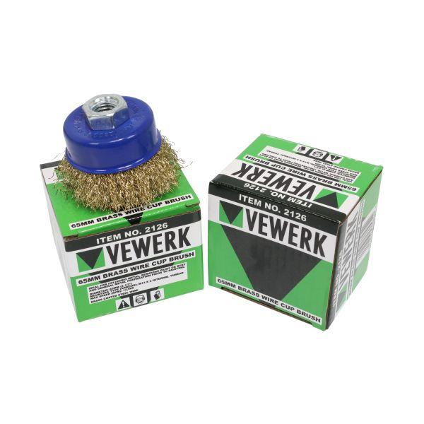 [BER2126] Vewerk Crimped Wire Cup Brushes (65.00mm)