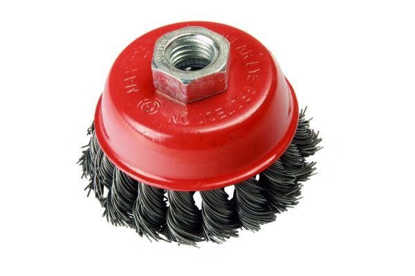 [BER2101] Vewerk Twist Knot Wire Cup Brushes (75.00mm)