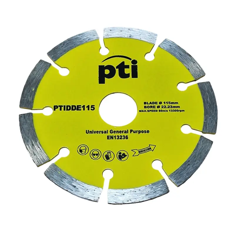 [PTIDDE115] PTI Diamond Disc with 7mm Segment (115.00mm)