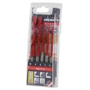 Alpen 5pc Profi Multicut Drill Set with 1/4" Hex Shank Includes Sizes: 4.00mm to 10.00mm