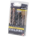 Alpen 9pc Mixed HSS, Wood and Tungsten Carbide Masonry Drill Set Includes Sizes: 5.00mm to 8.00mm