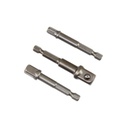 US PRO 3pc Power Drill Socket Adaptors