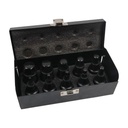 10pc 1/2" Drive Impact Hex Bit Sockets