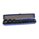 US PRO 10pc 1/2" Drive Shallow Impact Metric Socket Set