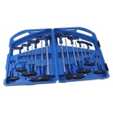 US PRO 16pc T Handle Hex Ball & Torx Set