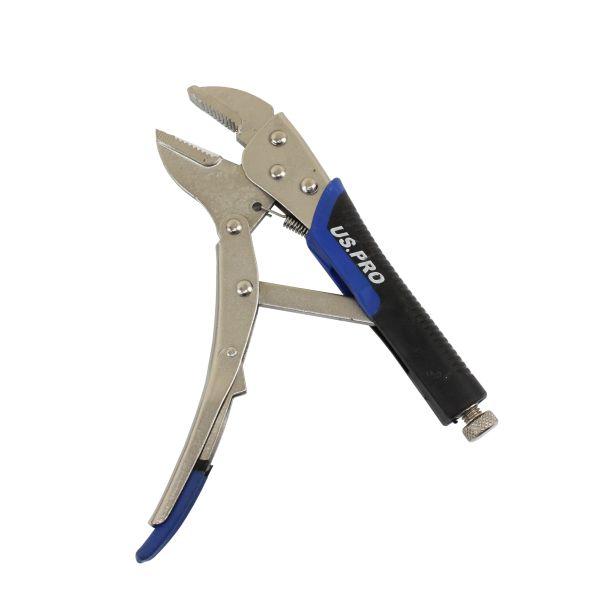 US PRO 10" Straight Jaw Locking Pliers Soft Grip Handle