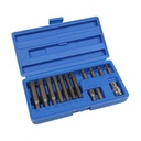 US PRO 14pc 1/2" Drive Ribe Socket Bit Set M5 - M14 with Adaptor