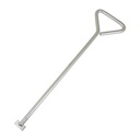 US PRO 520mm Manhole Cover Keys Pack of 2