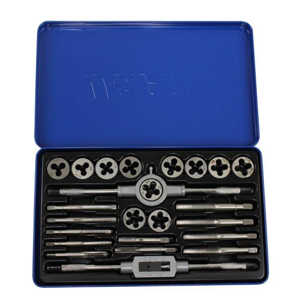 US PRO 24pc UNC/UNF Tap & Die Set