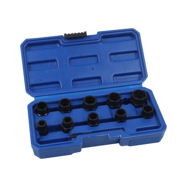 [BER2656] US PRO 11pc Bolt Extractor Set