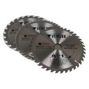Vewerk 2pk 210 x 30mm TCT Circular Saw Blades 40T, 48T