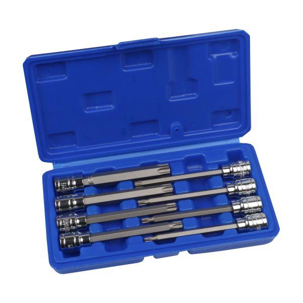 US PRO 8pc 3/8" Drive 110mm(L) Torx Bit Sockets