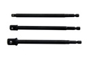 US PRO 3pc 150mm Socket Adaptor Set 1/4" 3/8" 1/2" Drive