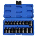 US PRO 17pc 3/8" and 1/2" Drive Impact E-Torx Socket Set