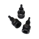 US PRO 10pc Impact Hex Bit Socket Set 1/2" Drive