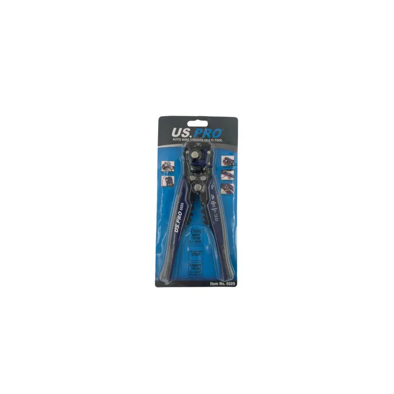 [BER6691] US PRO Wire Stripper & Cutter 0.40-1.3mm
