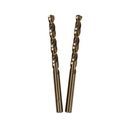 US PRO 6.5MM X 101MM M35 COBALT DRILL BIT - PACK 5