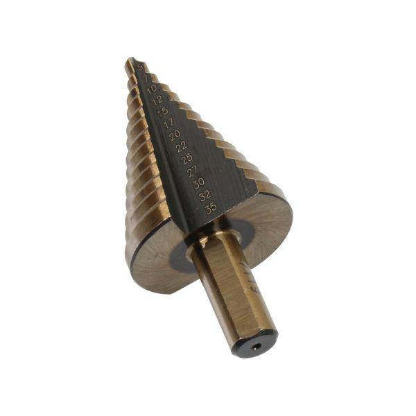 [BER7119] US PRO HSS-G+ Step Drill 5-35mm
