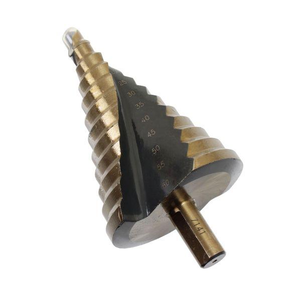 US PRO 6-60mm HSS-G Spiral Step Drill