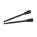 US PRO 8pc 1/4" Hex Drive Long Magnetic Impact Nut Driver Set Metric