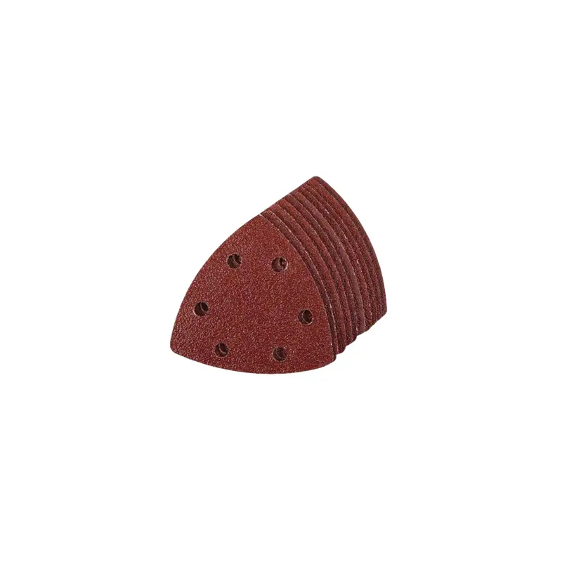 US PRO 90mm Sanding Triangle 40 Grit Pack 50