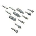 12PC BAG OF ONE TOUCH AIR HOSE FITTINGS