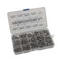 500PC ASSTD HEX SKT BUTTON HEAD SCREWS & NUTS A2