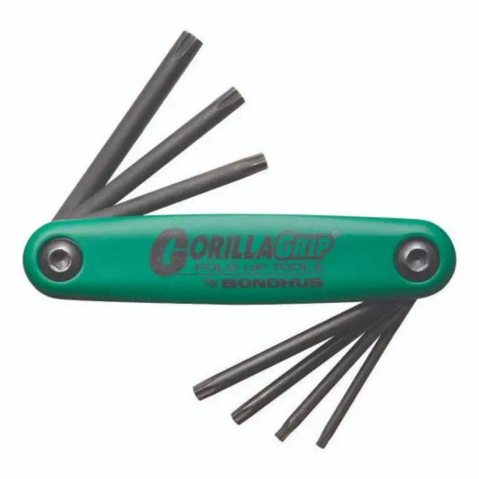 Bondhus 8pc Ball End Torx Fold Up Set T9-T40