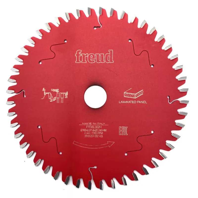 Freud Circular Sawblade HH Laminated Panel 160 x 20 x 2.2/1.6 x T48 TCG LP40M 026P