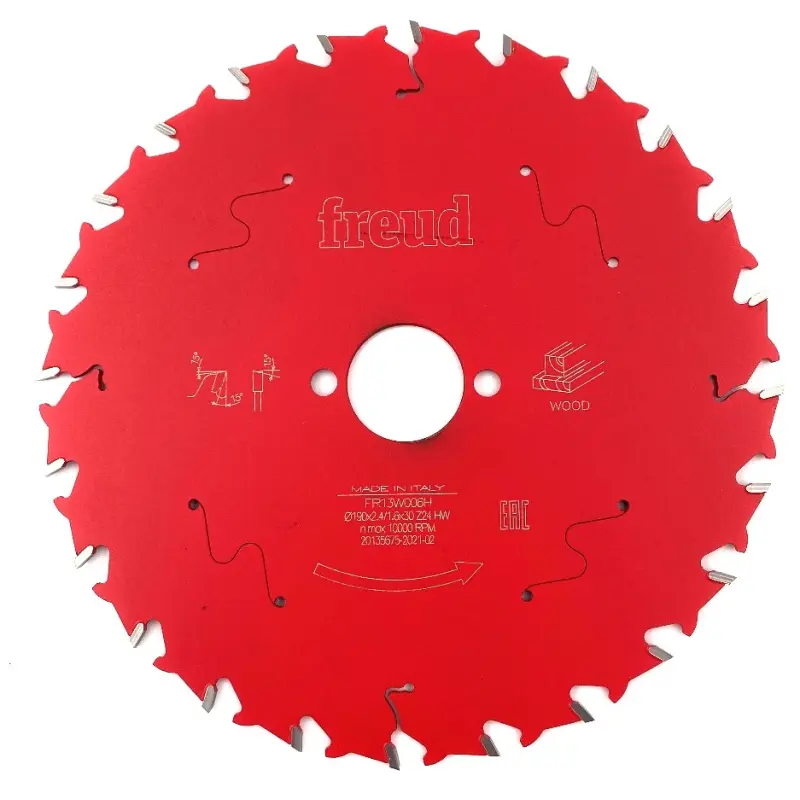 [BOSFR13W006H] Freud Circular Sawblade HH Wood 190 x 30 x 2.4/1.6 x T24 LP30M 015P