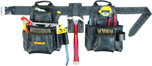 [DEWDG5449] DeWalt Pro Framers Combo Tool Belt
