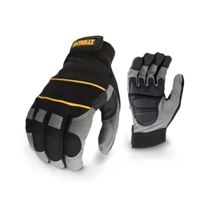 DeWalt Powertool Gloves with Gel Padded Palm Large Size 10