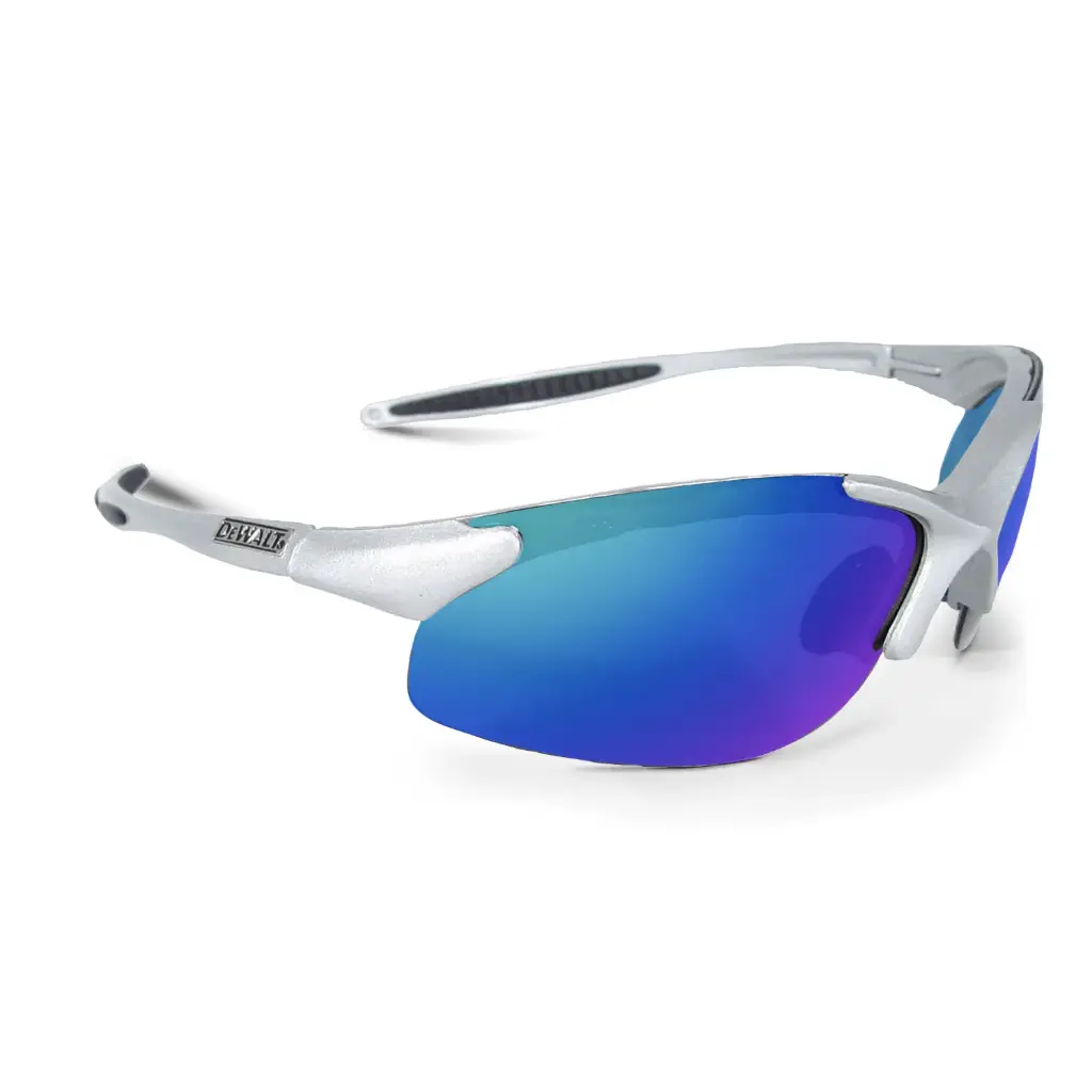 [DEWDPG90S-7D] DeWalt Infinity Silver/Blue Mirror Lens Safety Specs