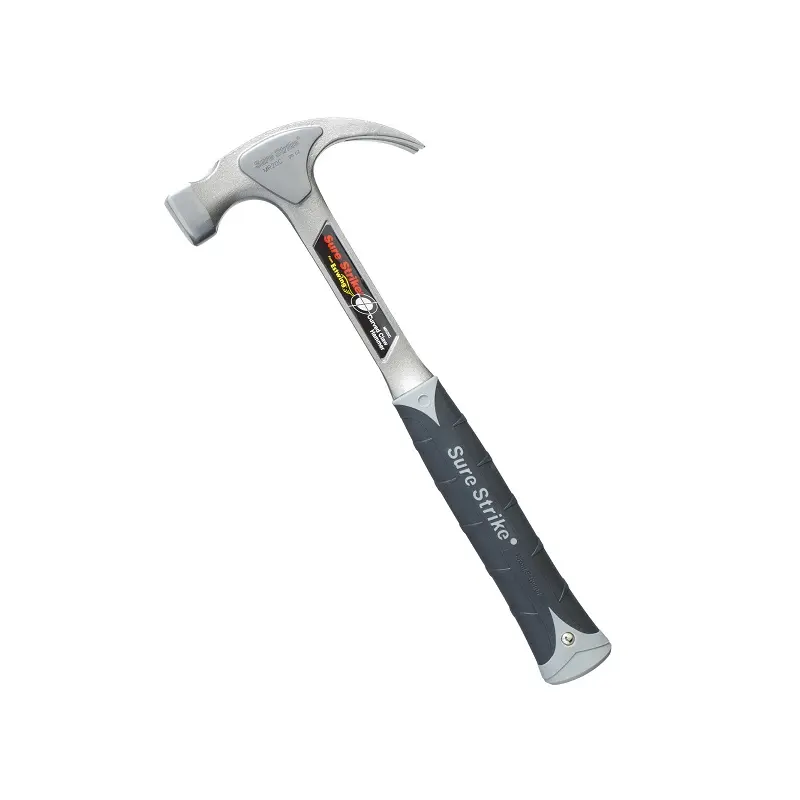 Estwing 16oz Steel Shaft Sure Strike Curved Claw Nail Hammer EMR16C