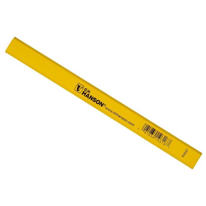 Hanson Carpenter Pencils Medium Lead Pack of 12
