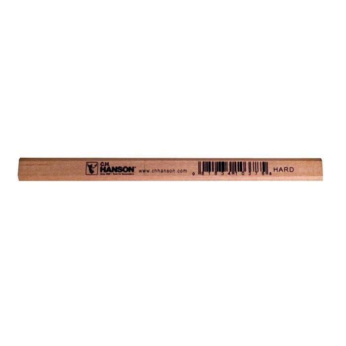 Hanson Carpenter Pencils Hard Lead Pack of 12